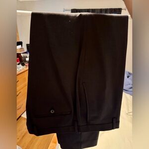 Banana Republic Slim Fit Black Trousers